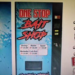 One Stop Bait Shop - Check out my frozen bait vending machine