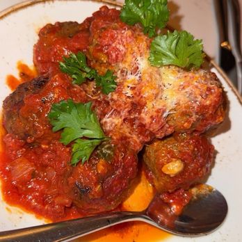 Aria - 6 Grilled Meatballs - Italian Near Me - Charlotte, North Carolina Aria - 6 Grilled Meatballs - Italian Near Me - Charlotte, North Carolina