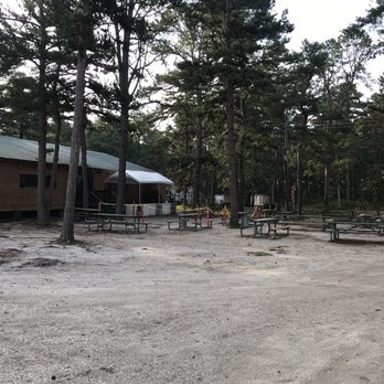 Wading Pines Camping Resort - Community Center Picnic & Fire Pit Areas - Campgrounds Near Me - Chatsworth, New Jersey Wading Pines Camping Resort - Community Center Picnic & Fire Pit Areas - Campgrounds Near Me - Chatsworth, New Jersey