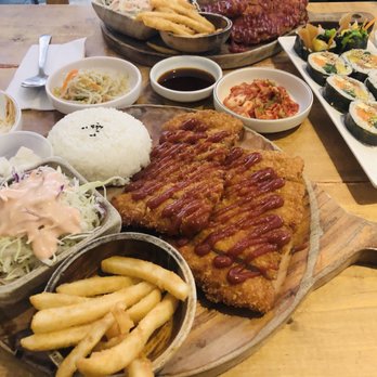 Samsoonie Noodle & Rice - Big Don Katsu $12.99 cmon why are you sitting reading this, go eat! - Korean Near Me - Richmond, British Columbia Samsoonie Noodle & Rice - Big Don Katsu $12.99 cmon why are you sitting reading this, go eat! - Korean Near Me - Richmond, British Columbia