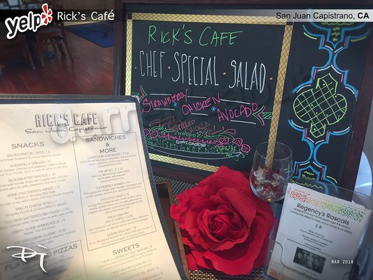 Menu photo 5 Rick's Cafe San Juan Capistrano, CA