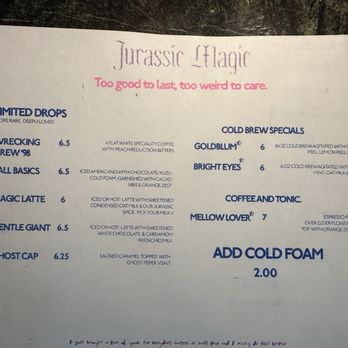 Jurassic Magic - Coffee & Tea Near Me - Los Angeles, California Jurassic Magic - Coffee & Tea Near Me - Los Angeles, California