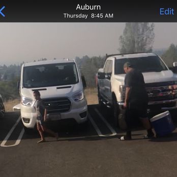 Enterprise Rent-A-Car - Dad has the cooler and ready to load - Car Rental Near Me - Auburn, California