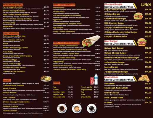 Menu photo 2 Rosie's Country Cafe Surrey, BC Menu photo 2 Rosie's Country Cafe Surrey, BC