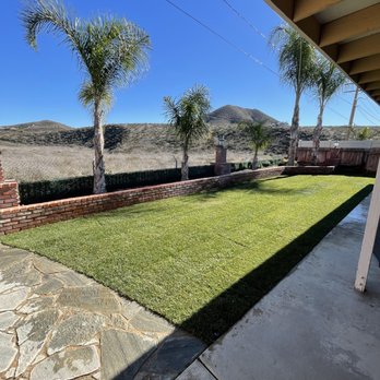 OCUG Landscaping - Brand new sod over galvanized steel gopher barrier! - Masonry/Concrete Near Me - Temecula, California