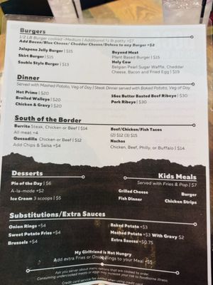 Menu photo 1 Doc’s On The River Free Soil, MI