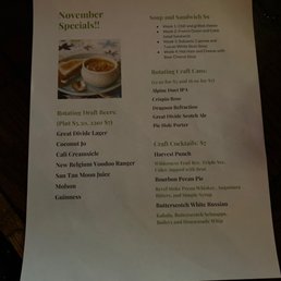 November specials!