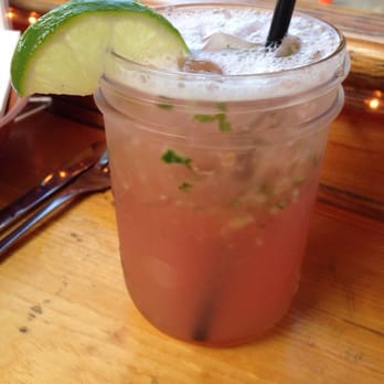 Side Street Cafe - Watermelon cucumber Margarita was so refreshing and it was only $5 during happy hour. The best margarita ever! - American Near Me - Bar Harbor, Maine