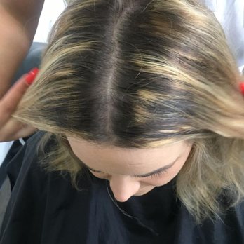 Mirage Hair - work by Ben in Mirage -Another one for dramatic effect - Hair Salons Near Me - Vancouver, British Columbia