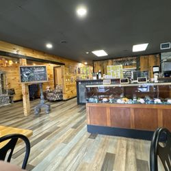 Bright’s Cafe - Seating and counters