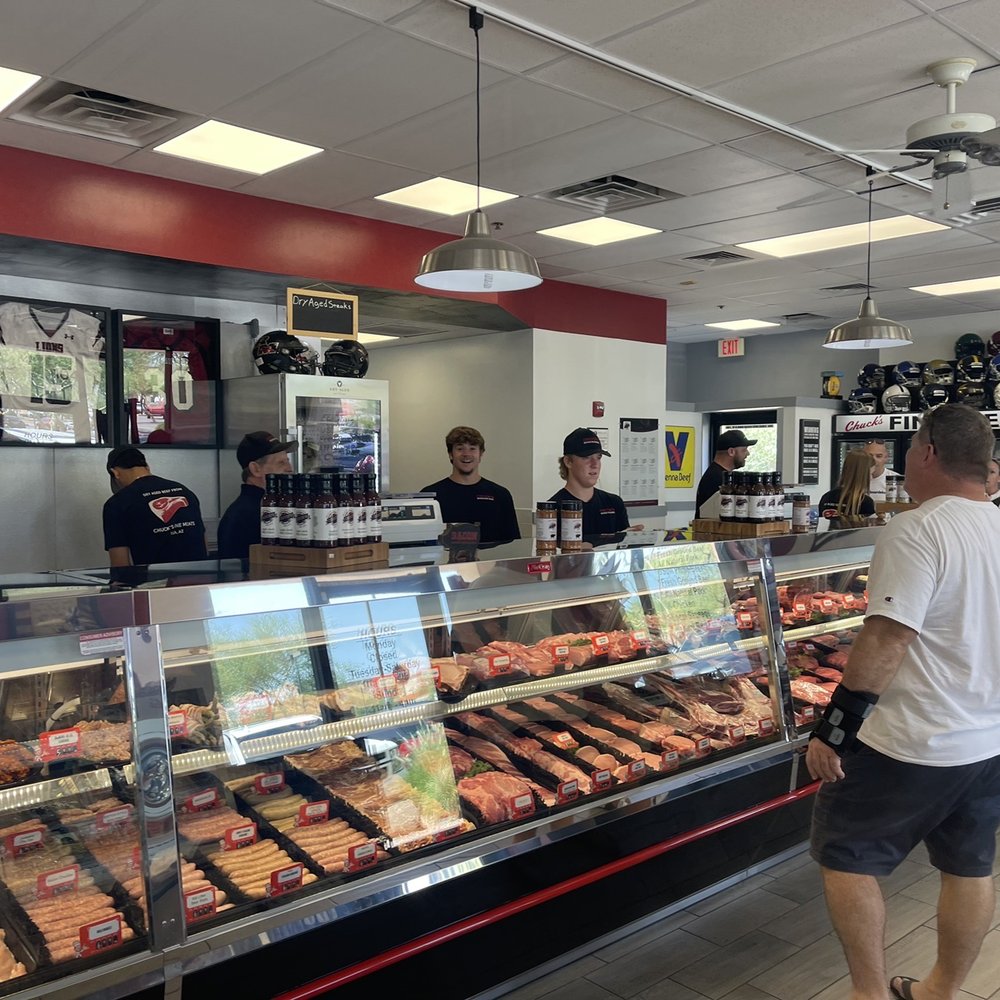 Chuck’s Fine Meats - Friendly staff and big meat selection - Butcher Near Me - Mesa, Arizona Chuck’s Fine Meats - Friendly staff and big meat selection - Butcher Near Me - Mesa, Arizona