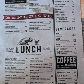 Bacon & Eggs - Menu page 2 - 11/17/2024 - New American Near Me - Walla Walla, Washington Bacon & Eggs - Menu page 2 - 11/17/2024 - New American Near Me - Walla Walla, Washington
