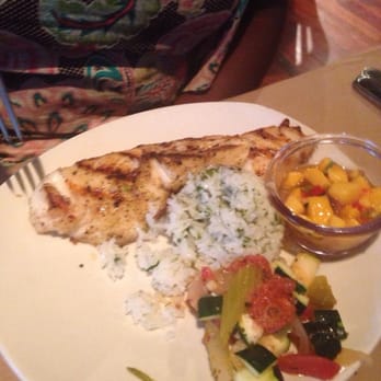 Bonefish Grill - Chilean Sea Bass, mango salsa - Seafood Near Me - Pine Brook, New Jersey