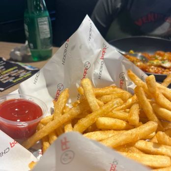 bb.q Chicken DT Riverside - Fries fried to perfection, piping hot! - Chicken Shop Near Me - Riverside, California