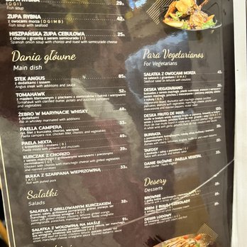 Z Innej Beczki - Menu - Spanish Near Me - Piła, WP