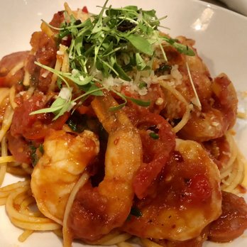Lighthouse - Spaghetti Diablo Shrimp Pasta - Breakfast & Brunch Near Me - Newport Beach, California