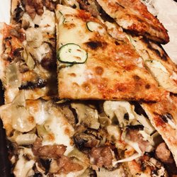 Tratorria del Corso - One of everything in house for pizza = this!!