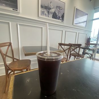 The Grounds Coffeehouse - Cold brew with sugar free white chocolate - Coffee & Tea Near Me - Stafford, Virginia The Grounds Coffeehouse - Cold brew with sugar free white chocolate - Coffee & Tea Near Me - Stafford, Virginia