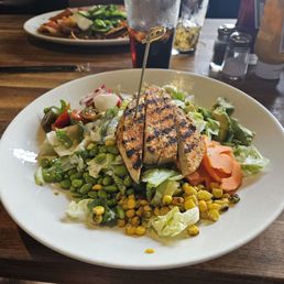Large Cobb salad with Gardein