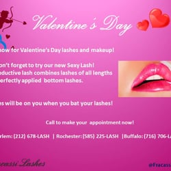 Fracassi Lashes - Make your Valentine's Day appointment now!