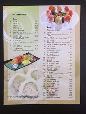 Menu photo 6 E Sushi & Grill Apollo Beach, FL