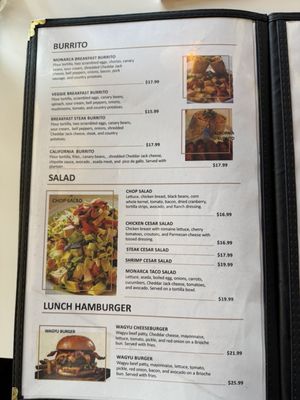 Menu photo 1 Monarca Restaurant Paso Robles, CA