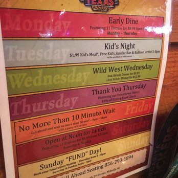 Texas Roadhouse - Steakhouses Near Me - Millville, New Jersey Texas Roadhouse - Steakhouses Near Me - Millville, New Jersey