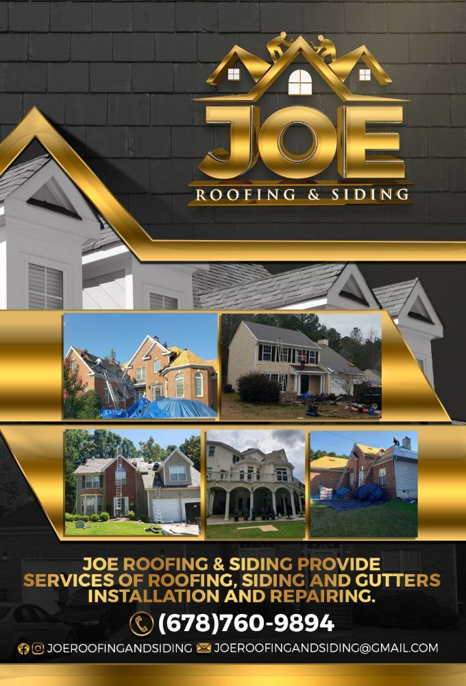 Slide of Joe Roofing & Siding