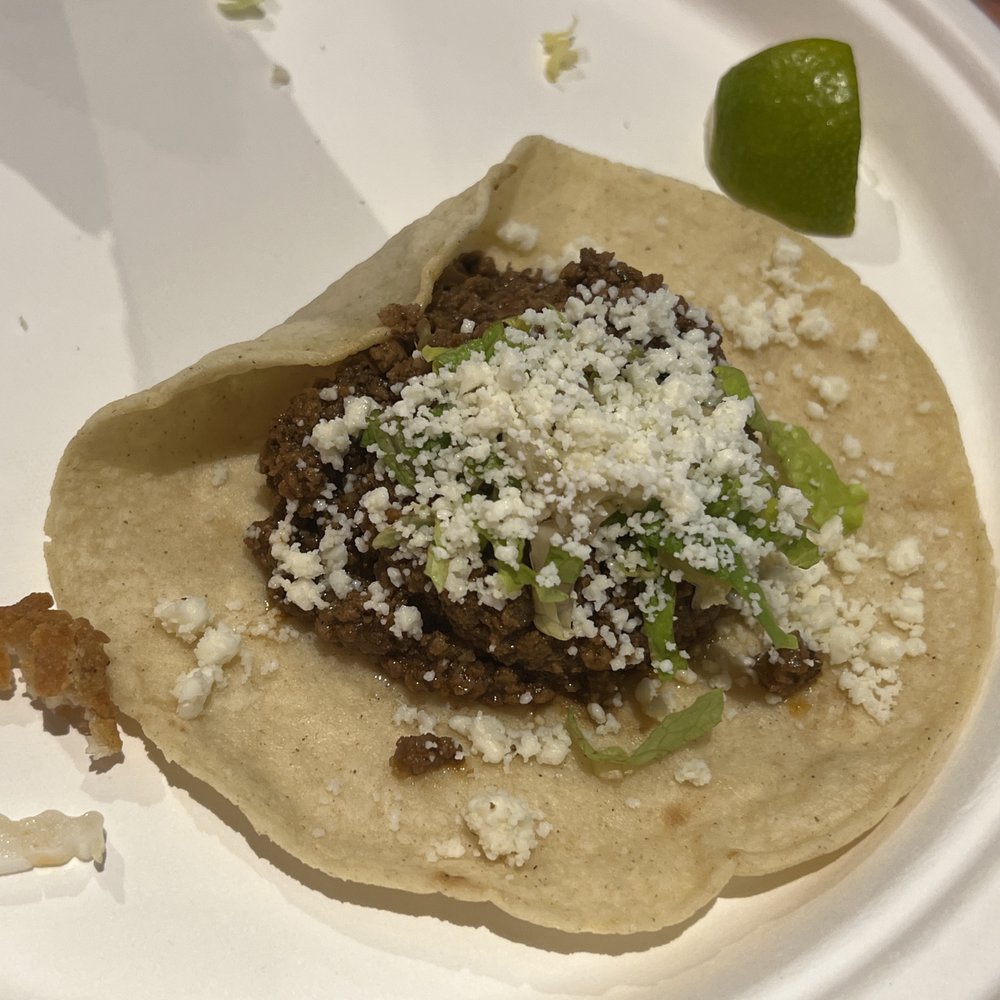 Bajo Taco - this carne asada taco was basically ground beef, no seasoning... - Mexican Near Me - Nashville, Tennessee Bajo Taco - this carne asada taco was basically ground beef, no seasoning... - Mexican Near Me - Nashville, Tennessee