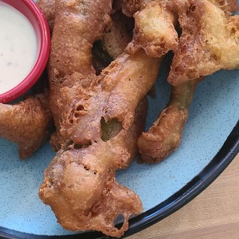 Trail Rider - Fried Green Chile Strips - Pizza Near Me - Cedar Crest, New Mexico