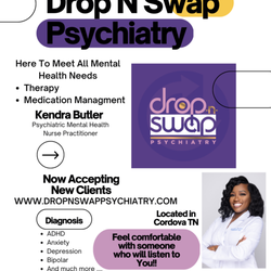 Drop N Swap Psychiatry: Kendra Butler, PMHNP-BC - Here to help!