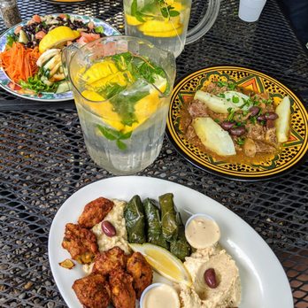 Kasbah Garden Cafe - a plate of food on a table - Middle Eastern Near Me - New Haven, Connecticut Kasbah Garden Cafe - a plate of food on a table - Middle Eastern Near Me - New Haven, Connecticut