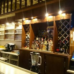 Bar area. Bar area.