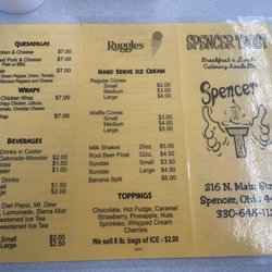 Spencer Twist - Side 1 menu