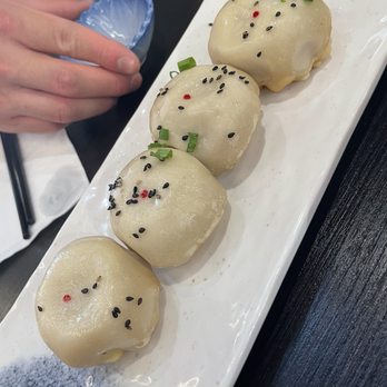 Jiangnan Handmade Dim Sum - Pork pan fried soup dumplings. - Dim Sum Near Me - Toronto, Ontario
