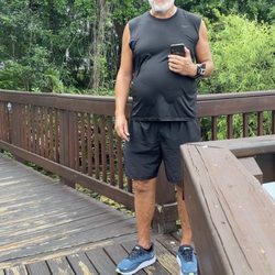 Carillon Park Nature Preserve - This is the man harassing people in public on a public boardwalk.