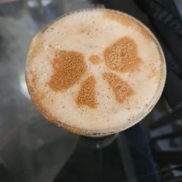 Tara prepared delicious cappuccino with artful designs and a special brown sugar blend! Heavenly!