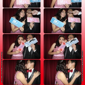 Quick Photo Booth - Kit & Justin's Wedding on 10.18.15. I am glad that Henry was available on my wedding day so I can play his photobooth again! So much fun! :D - Photo Booth Rentals Near Me - Temple City, California