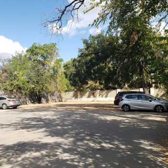 Uncommon Objects - Parking lot in the back. Photo taken on a Friday at 1pm - Antiques Near Me - Austin, Texas