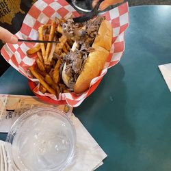 Sporty's Wing Shack & Smokehouse - Philly cheese steak