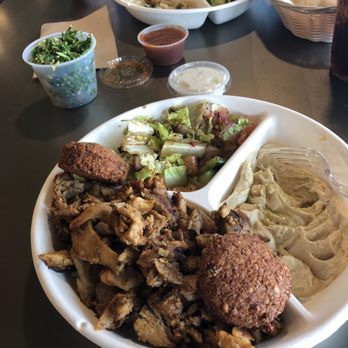FelFel Mediterranean - Chicken shawarma plate - Mediterranean Near Me - Denver, Colorado