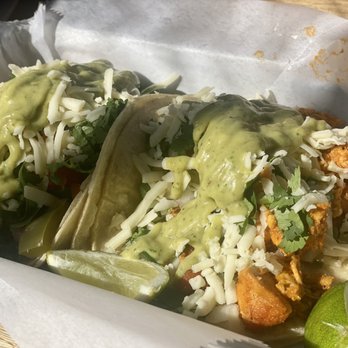 La Victoria Taqueria - Veggie + Chicken Tacos + cheese - Mexican Near Me - Beverly, Massachusetts La Victoria Taqueria - Veggie + Chicken Tacos + cheese - Mexican Near Me - Beverly, Massachusetts