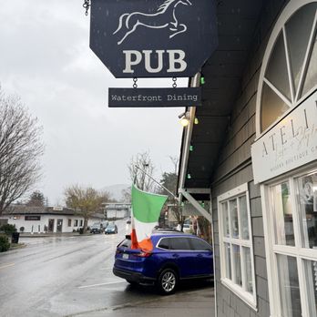 The White Horse Pub - Outside - Irish Near Me - Eastsound, Washington