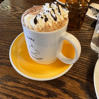 Cafe Catmandoo - Hot chocolate with cream - Breakfast & Brunch Near Me - Woodside, New York Cafe Catmandoo - Hot chocolate with cream - Breakfast & Brunch Near Me - Woodside, New York