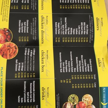 Southern Blues - Menu - Soul Food Near Me - Hanover, Maryland Southern Blues - Menu - Soul Food Near Me - Hanover, Maryland