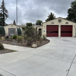 Exterior outside entrance of Redlands Fire Department 262 - Redlands, California Exterior outside entrance of Redlands Fire Department 262 - Redlands, California