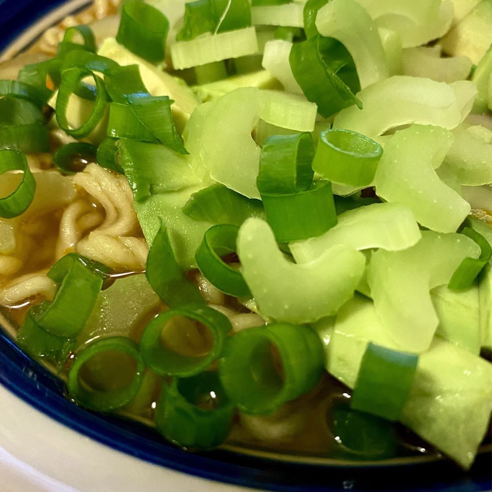 Safeway - Ramen, 6 minute egg, celery, avocado, green onion & chili oil - Grocery Near Me - Kahului, Hawaii Safeway - Ramen, 6 minute egg, celery, avocado, green onion & chili oil - Grocery Near Me - Kahului, Hawaii