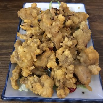 Double Chin Modern Asian Restaurant - Chili Popcorn Chicken- not spicy, more like salt and pepper chicken, but still good - Asian Fusion Near Me - Boston, Massachusetts Double Chin Modern Asian Restaurant - Chili Popcorn Chicken- not spicy, more like salt and pepper chicken, but still good - Asian Fusion Near Me - Boston, Massachusetts
