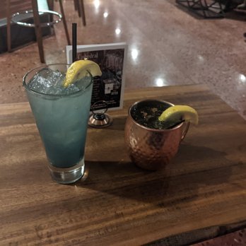 Hotel Sutter - Lavender lemonade + mixed drink in the Copper Room. - Hotels Near Me - Sutter Creek, California