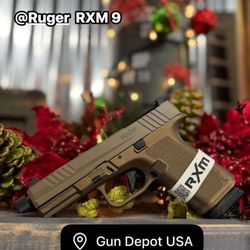 Gun Depot USA - We're loving this new burnt bronze Ruger RXM!